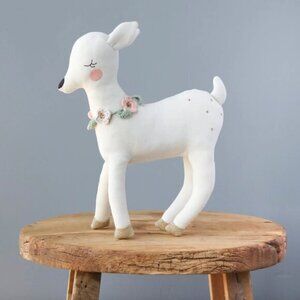 Meri Meri Blossom Baby Deer Stuffed Animal Organic Cotton